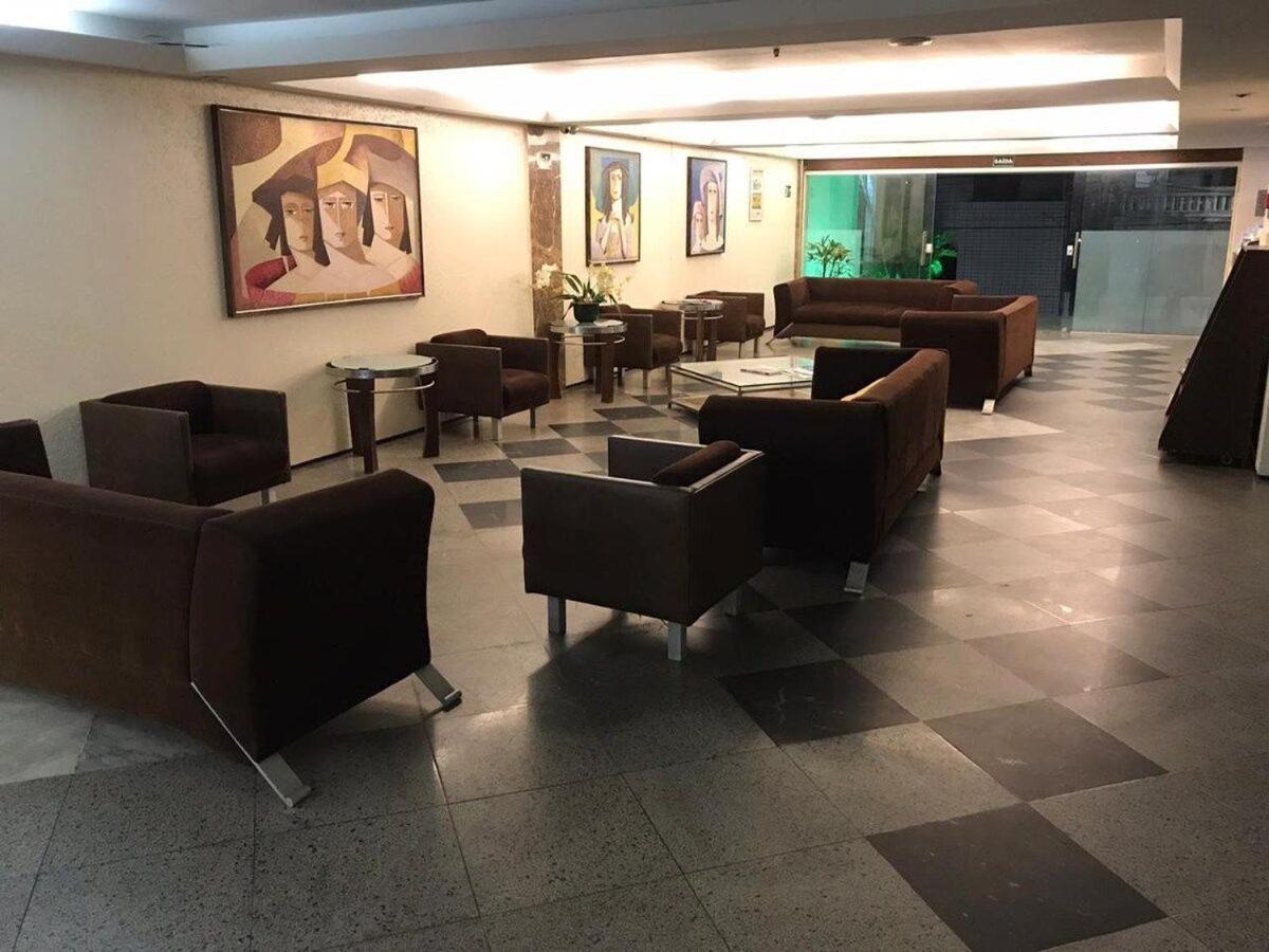 Apartament 205 Flat Mobiliado Com Vista Lateral Mar Na Praia De Iracema Fortaleza  Zewnętrze zdjęcie