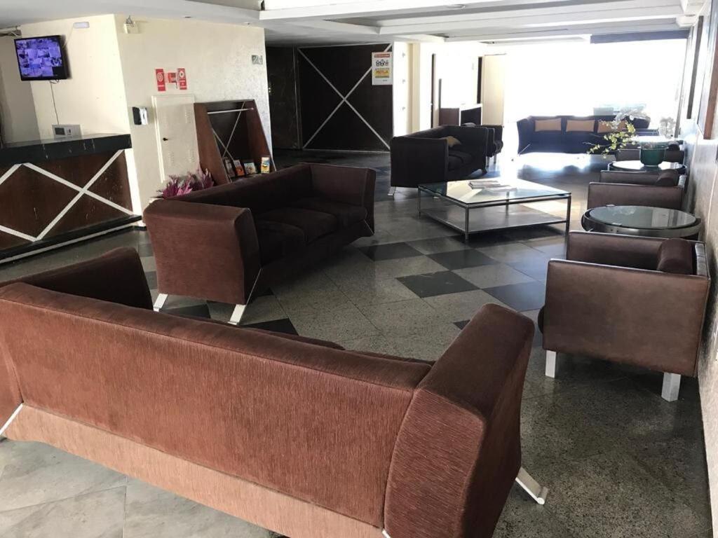 Apartament 205 Flat Mobiliado Com Vista Lateral Mar Na Praia De Iracema Fortaleza  Zewnętrze zdjęcie